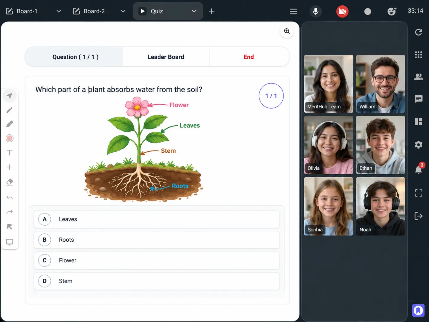 live classroom